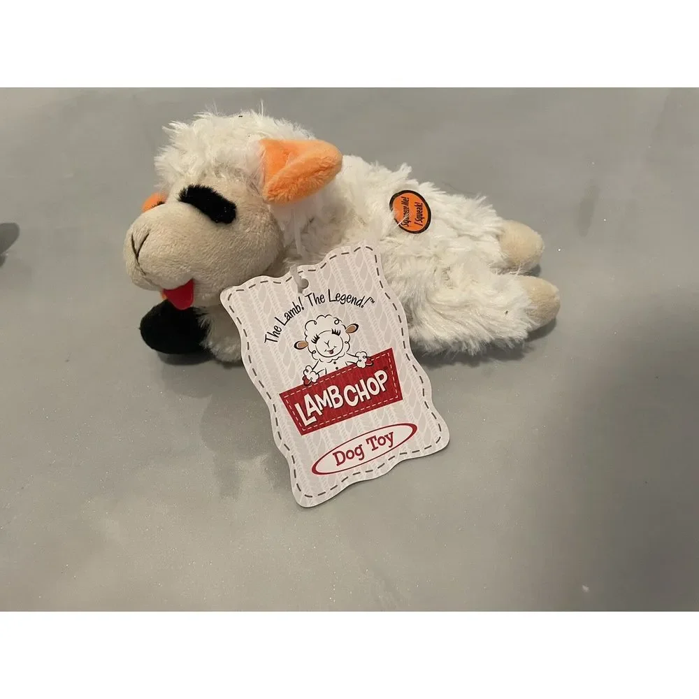 NWT Multipet Dog Toy Lambchop Halloween Plush Squeaky 6